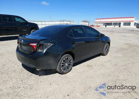 2015 Toyota Corolla S Plus z USA, uszkodzony, nr VIN 5YFBURHE3FP253412